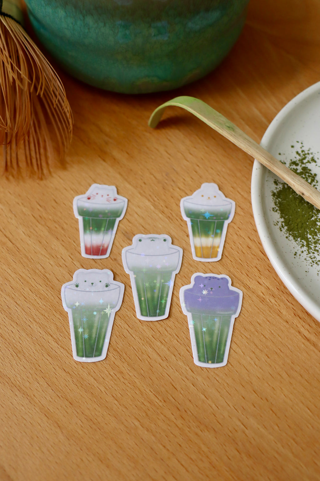 Sticker Set Matcha
