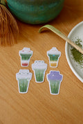 Sticker Set Matcha