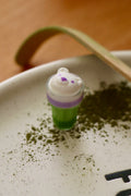 Schlüsselanhänger/Magnet Lavendel Matcha Bär