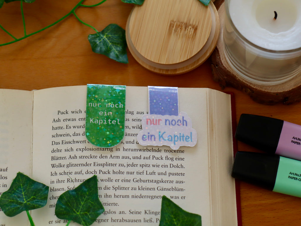 magnetisches Lesezeichen „nur noch ein Kapitel“