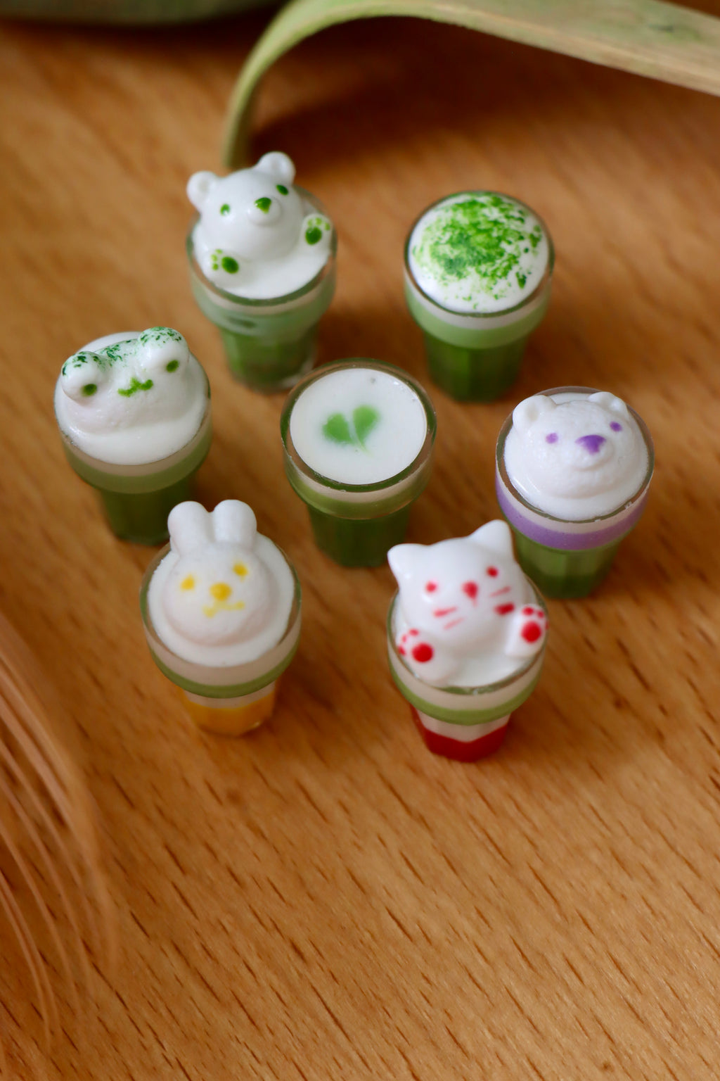 Schlüsselanhänger/Magnet Matcha