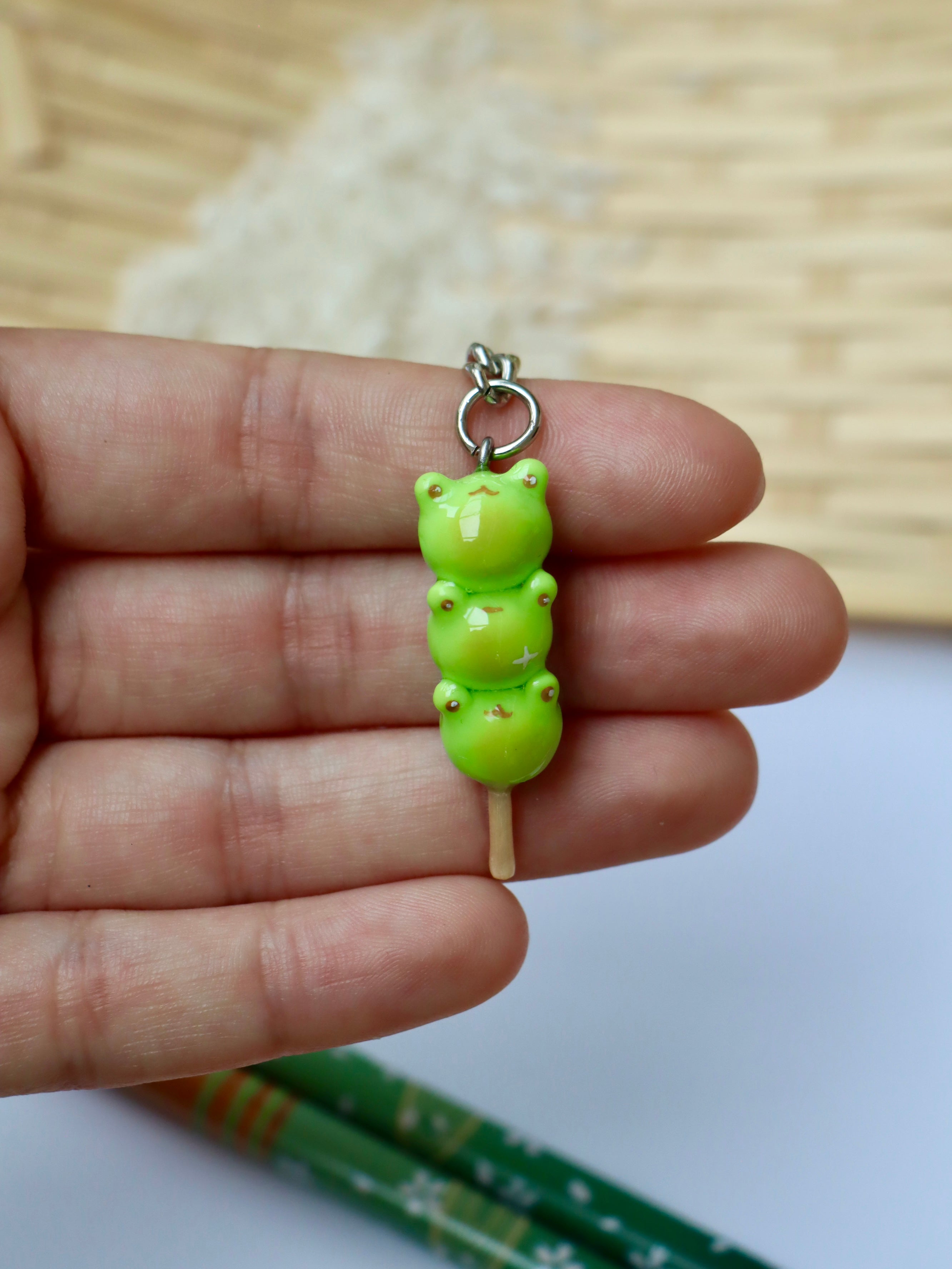 Schlüsselanhänger Dango Frosch