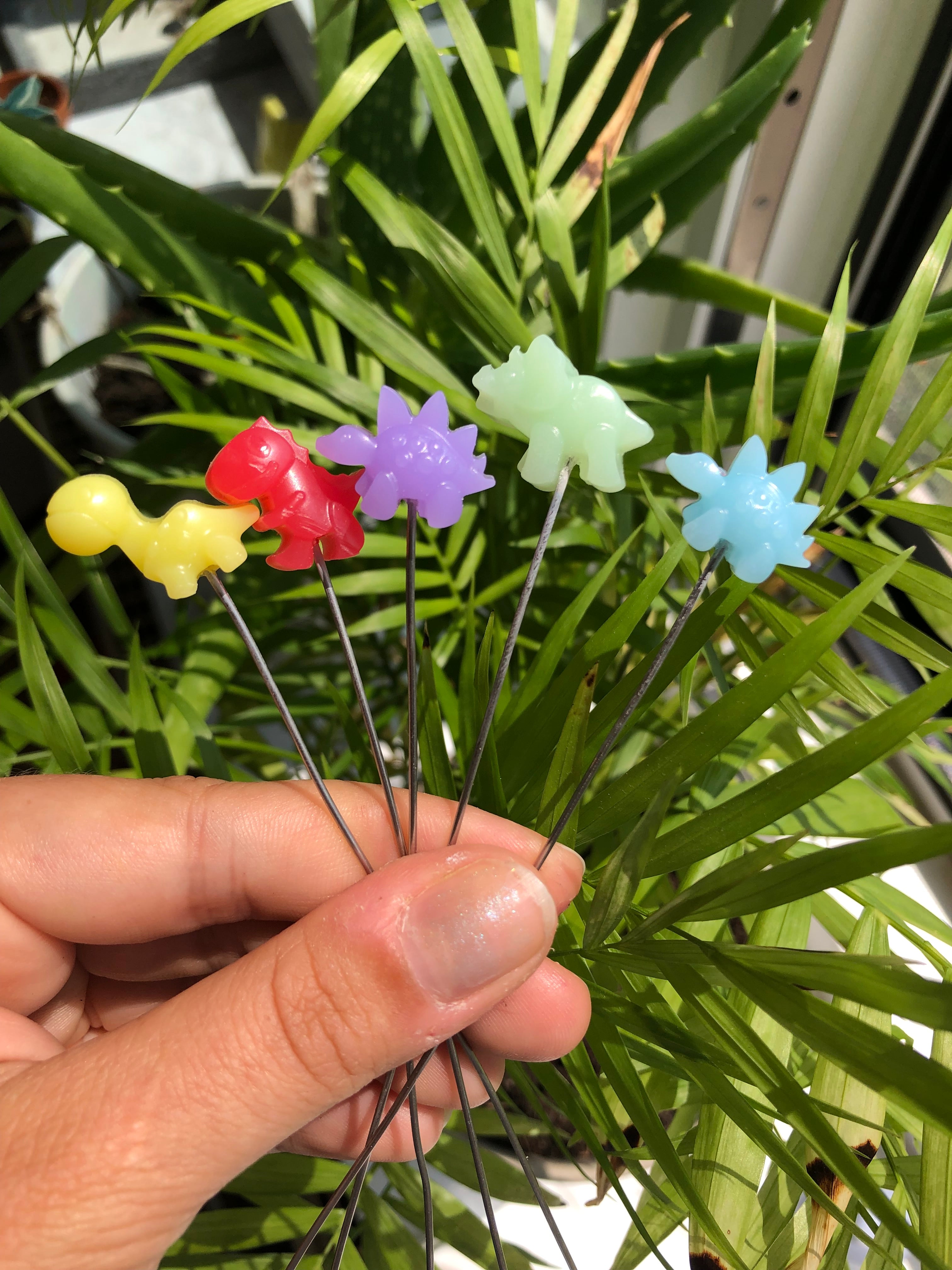 Pflanzenstecker Dinos