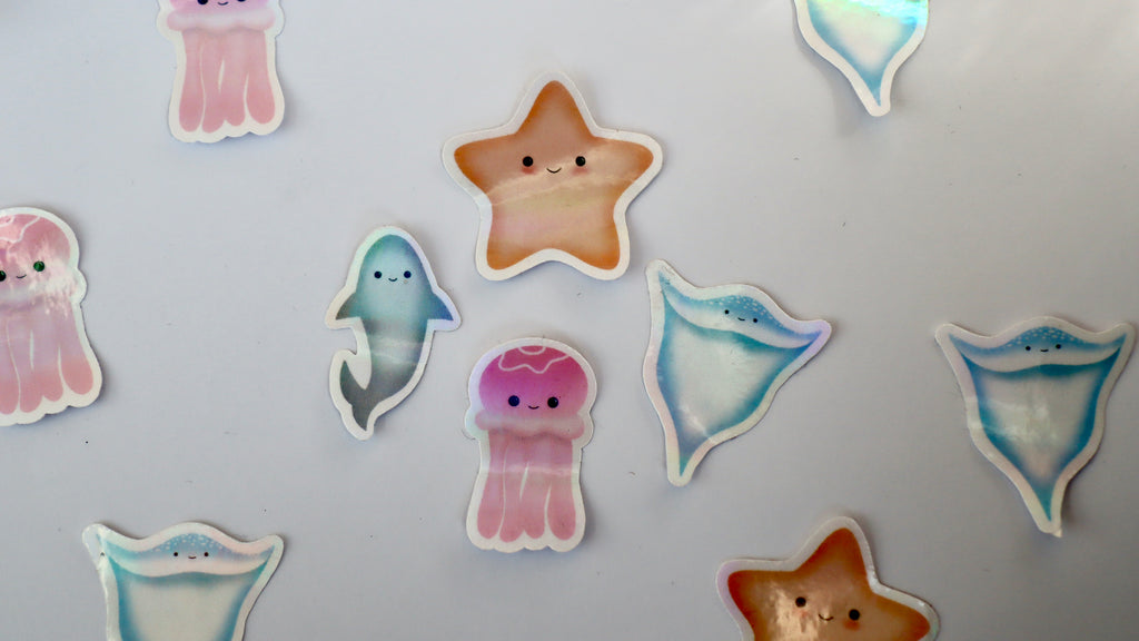 Sticker Meerestiere