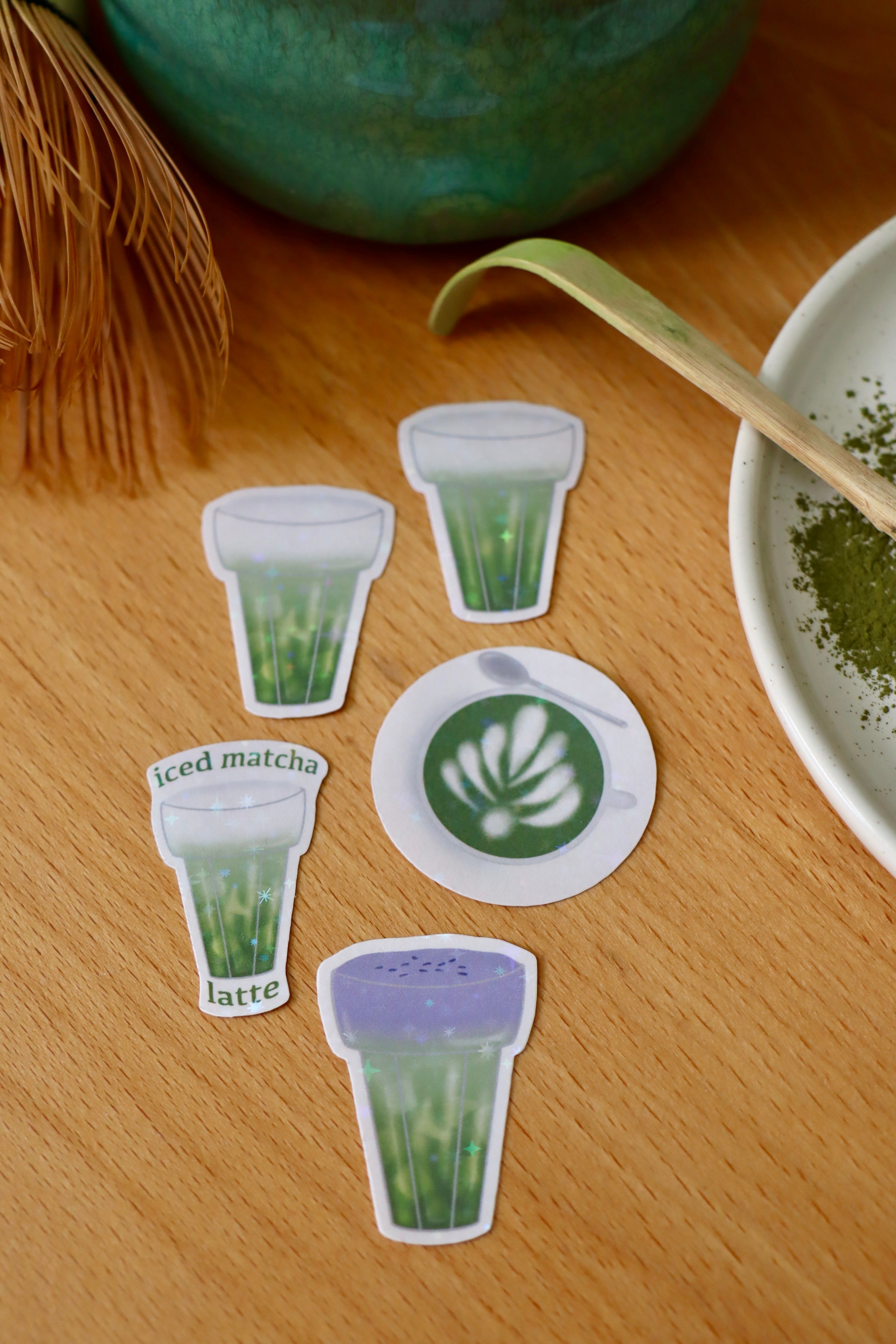 Sticker Set Matcha