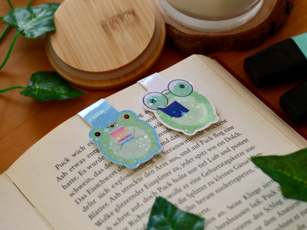 magnetisches Lesezeichen Frosch