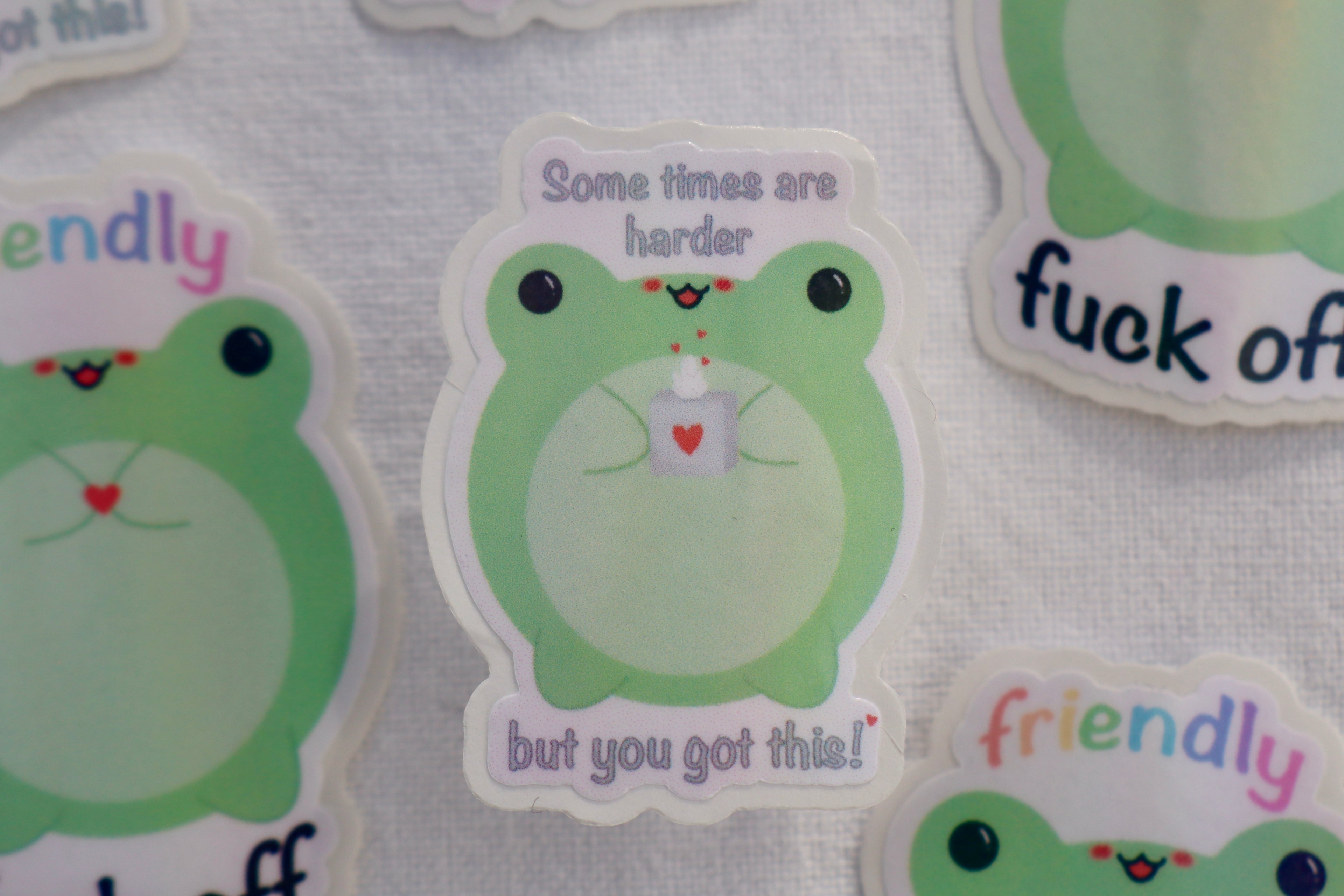 Sticker (You got this) Frosch