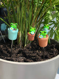 Pflanzenstecker Frosch