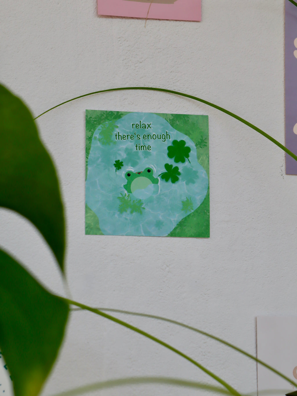 Art Print Frosch