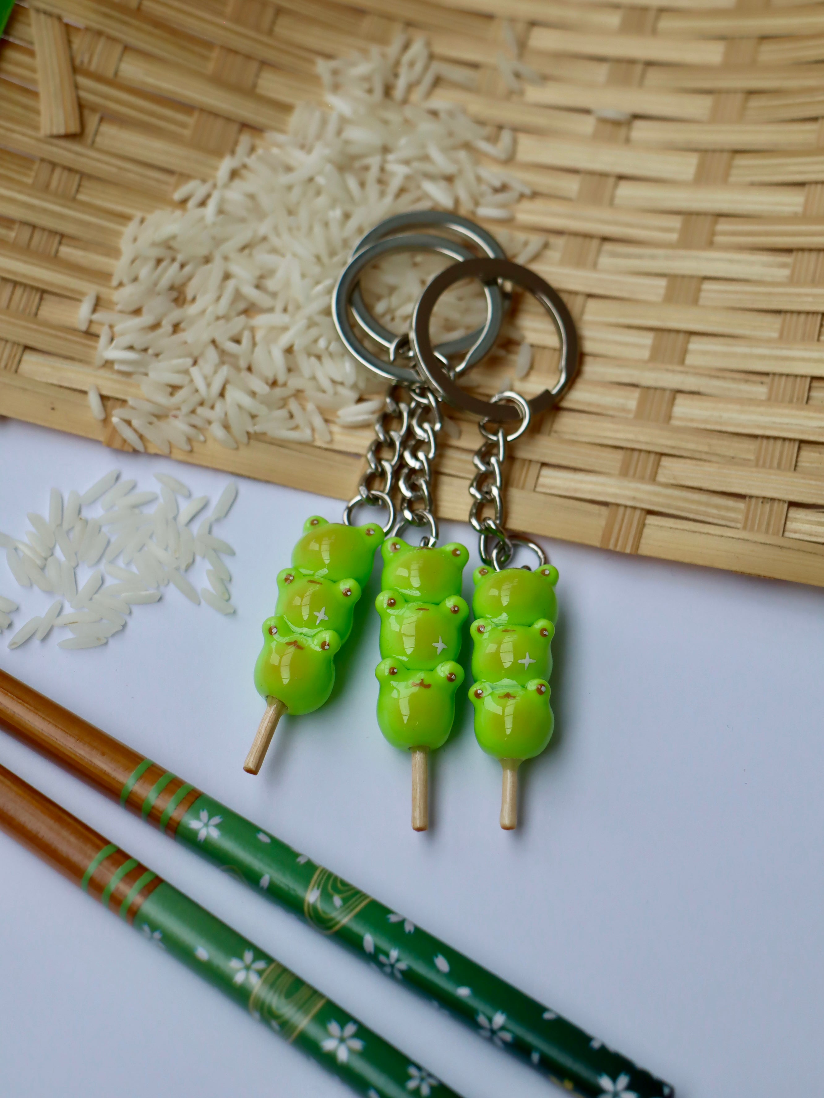 Schlüsselanhänger Dango Frosch
