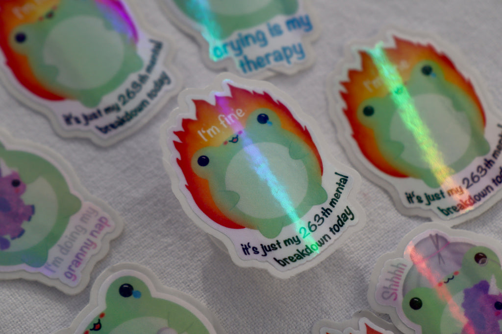 Sticker I’m fine Frosch
