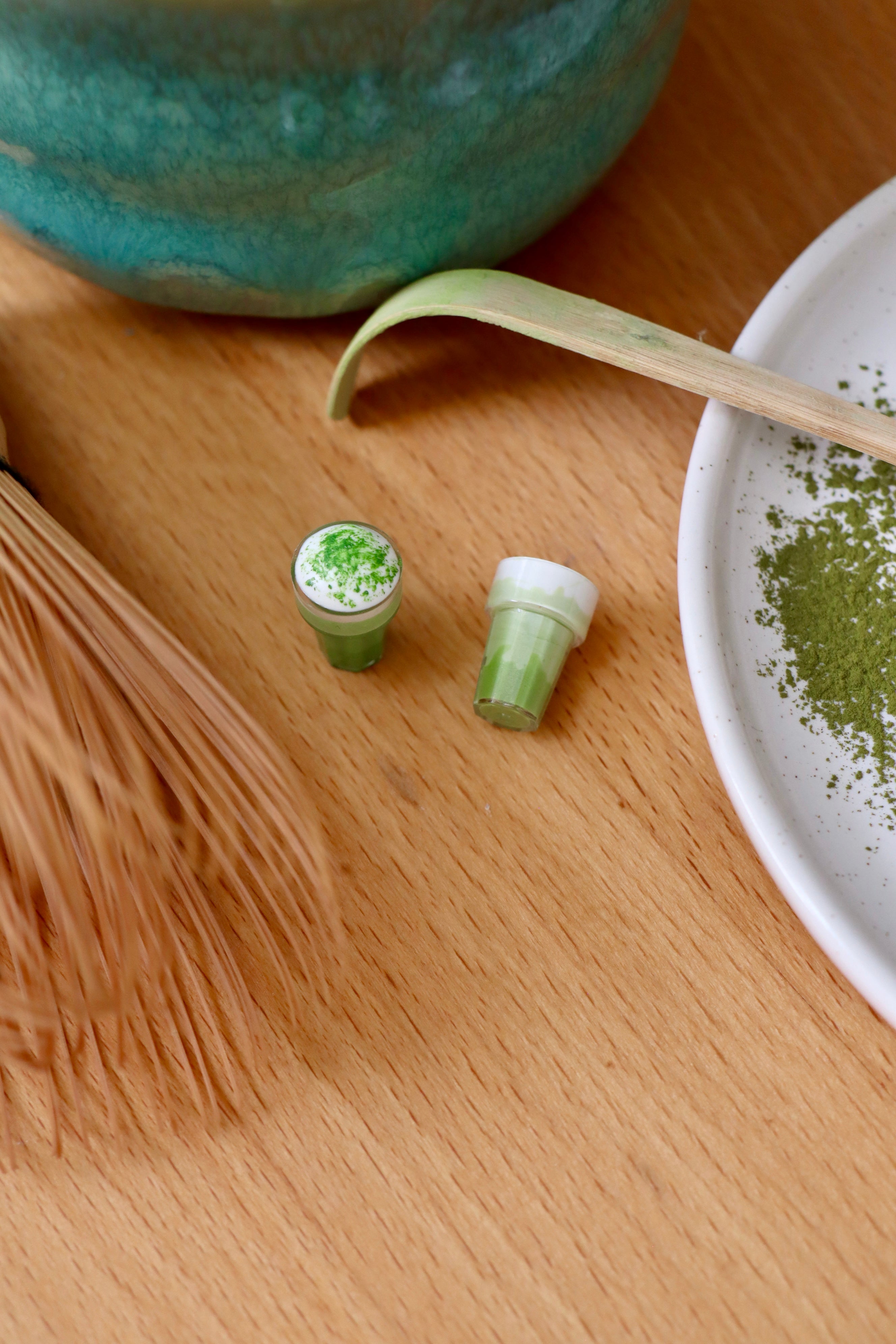 Schlüsselanhänger/Magnet Matcha