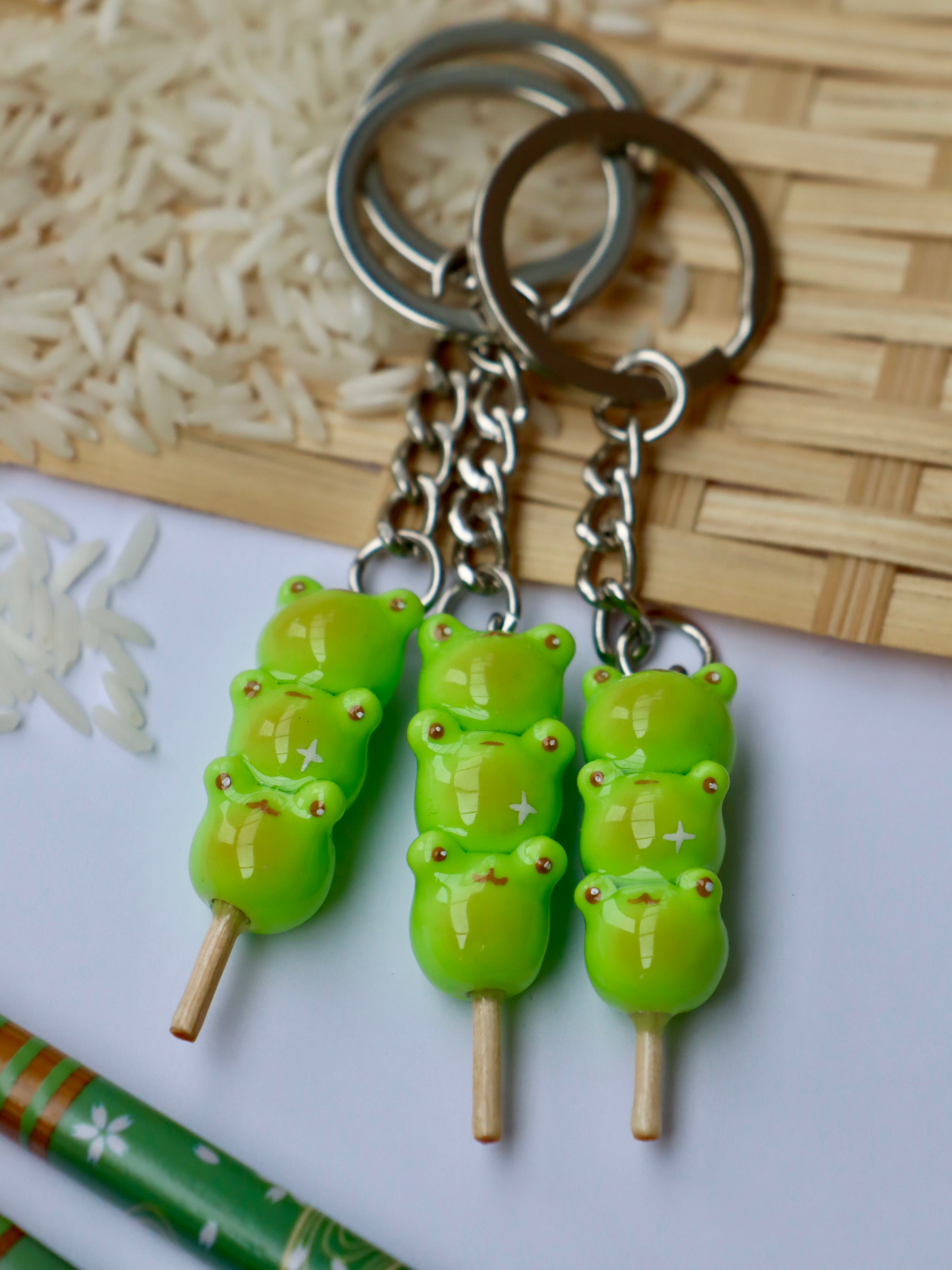 Schlüsselanhänger Dango Frosch