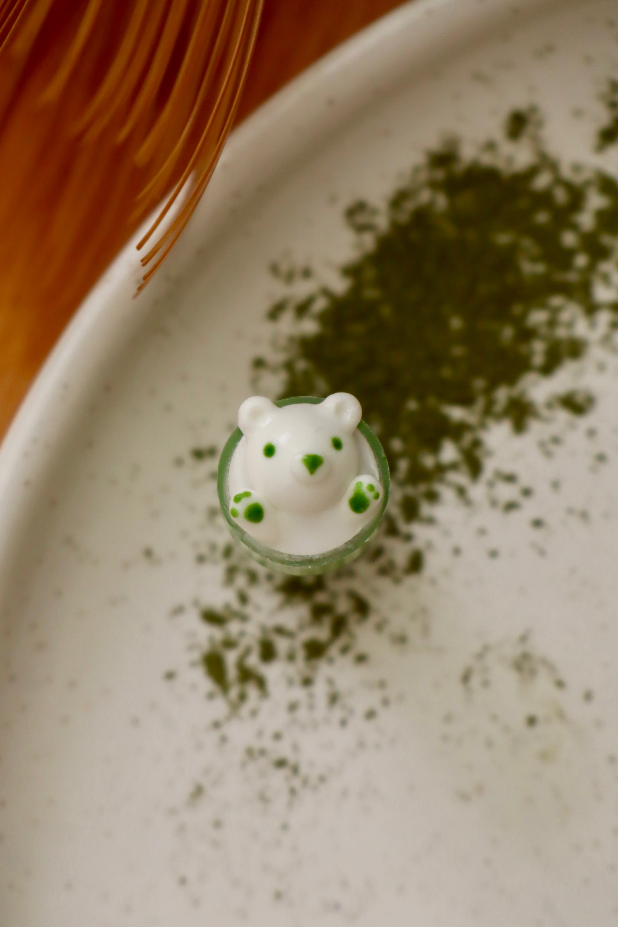 Schlüsselanhänger/Magnet Matcha Bär