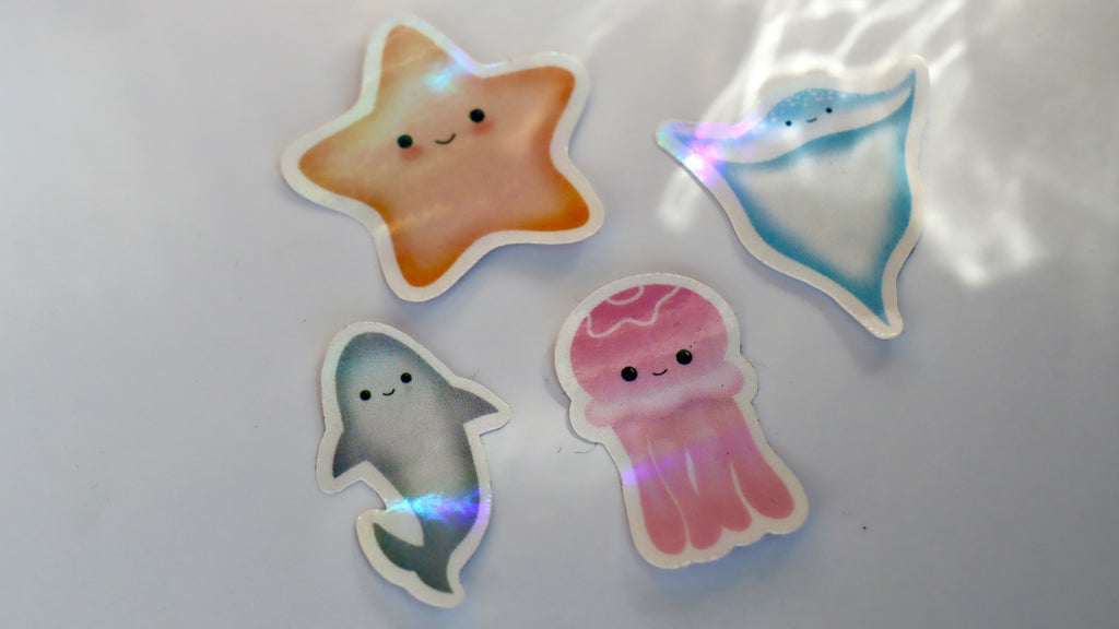 Sticker Meerestiere